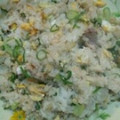 amileamila's cooksnap of when they made 豚こまと卵の炒め混ぜご飯.