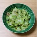 ﾗｯｾﾙ2000's cooksnap of when they made ハヤトウリ！やみつき梅肉和え！.