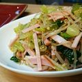 わかさわ家's cooksnap of when they made もやしとチンゲン菜の中華風ナムル.
