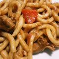 ayakoka's cooksnap of when they made カレーをリメイク♡簡単チーズ焼うどん.