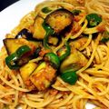 ちょーｻﾝ's cooksnap of when they made なすとチーズのツナトマトスパゲティー.