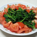 ☆kinoko☆'s cooksnap of when they made ✩ほうれん草とトマト和え✩.