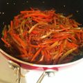 クックLondon's cooksnap of when they made セロリと人参のきんぴら.