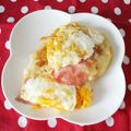 あーもこ's cooksnap of when they made ＊冷凍ホットケーキでアレンジ朝食＊.