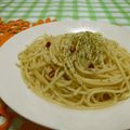 赤い電話's cooksnap of when they made 簡単シンプルお店のペペロンチーノ.