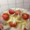 apronママ's cooksnap of when they made クバレンタインに♬簡単刺身でカルパッチョ.