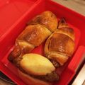 Tixitita's cooksnap of when they made パイシートで簡単♪ウインナーロール♪.