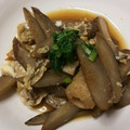 さやちゃん7's cooksnap of when they made ♡ごぼうとちくわの卵とじ♡.