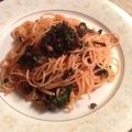 area_dc's cooksnap of when they made 捨てないで！ビーツの葉パスタ.