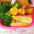小梅チャン♡'s cooksnap of when they made お弁当に♪簡単ハムエッグ.