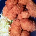 しちぶづき's cooksnap of when they made 薄切り肉でトロけるクリチ入り豚カツ❤.