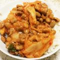 まあちす's cooksnap of when they made キムチ納豆.