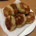ふもにゃん's cooksnap of when they made ヘルシー＊里芋のコロッケ・トマトソース.