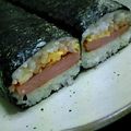 tericoro's cooksnap of when they made スパムおむすびメーカーでスパム巻き.