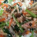 tiapon's cooksnap of when they made 小松菜とカニカマの炒め白和え.