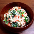 ゆにこーん☆'s cooksnap of when they made ☆簡単♪ほうれん草の白和え☆.