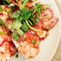 米俵米子's cooksnap of when they made 甘辛なソースがウマ～♪スイートチリチキン.