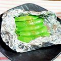 SP♪'s cooksnap of when they made 超簡単☆スナップえんどうのホイル焼き♪.