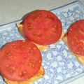 きらり流れ星's cooksnap of when they made 焼きトマトのトースト.