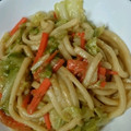 あずかむ2's cooksnap of when they made ちゃんちゃん焼きの余りで焼きうどん.