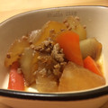 クックEPQE4Q☆'s cooksnap of when they made 心にしみる♡柔らか大根とひき肉の簡単煮物.