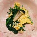 みーとんとん★'s cooksnap of when they made 糖質制限♪しめじ、ほうれん草の卵炒め✩.