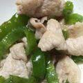 まあみんちゃ's cooksnap of when they made 豚ピーマンの塩ショウガ焼き.