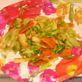 もぐこちゃん's cooksnap of when they made キャベツとちくわのわさびしゅうゆ炒め.