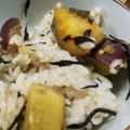 kokakokko's cooksnap of when they made シンプルさつまいもご飯・改.