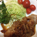 クックQOQS2T☆'s cooksnap of when they made 簡単時短生姜焼き.