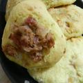 いのきょ☆'s cooksnap of when they made ホットケーキミックスでウインナーパン.