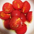 ７２３'s cooksnap of when they made 簡単！ミニトマトのマリネ　おつまみにも◎.