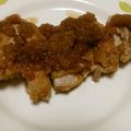 料理勉強中ひら's cooksnap of when they made 鶏肉とにんにくガーリックチキン玉葱ソース.