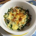 きなコっ子's cooksnap of when they made 簡単☆ツナとほうれん草のマヨチーズ焼き.