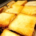 ameera's cooksnap of when they made 食パンで作るラスク♡.