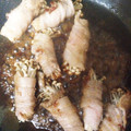 ☆☆子's cooksnap of when they made 豚肉エノキ巻き.