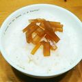 lemontree☆'s cooksnap of when they made ピリ辛ほんのり生姜味♪大根の皮の佃煮.