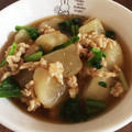 ミルクティー125's cooksnap of when they made 簡単！かぶとひき肉の煮物♡.