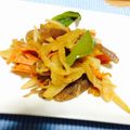 ゆぼ☆'s cooksnap of when they made きんぴらこんにゃく.