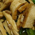 クックLH7A86☆'s cooksnap of when they made 旬のキノコと厚揚げのオイスターソース炒め.