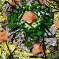 cao3mei2's cooksnap of when they made 瓦そば風☆焼き茶そば.