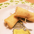 まりーありー's cooksnap of when they made 油揚げのネギ味噌巻き.