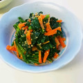 taako1552's cooksnap of when they made ＊ほうれん草と人参のナムル風和え＊.