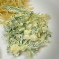 tomcafe's cooksnap of when they made 卵と水菜のしゃきしゃきサラダ.
