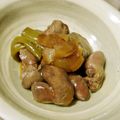 めけてー's cooksnap of when they made ふっくら♪鶏レバーの生姜ポン酢煮♡.
