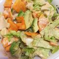 さなぺい14's cooksnap of when they made 秋の味覚☆柿とアボガドのサラダ.