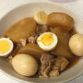 ハナブンうーたん's cooksnap of when they made ☆大根と鶏肉 ゆで卵の甘酢煮☆.
