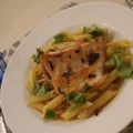 MEPPIE's cooksnap of when they made スズキのソテーとペンネ.
