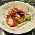 ジョングレ's cooksnap of when they made きゅうりとタコとかにかまのお酢なサラダ.