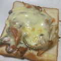 白レバー's cooksnap of when they made フランスパン de 簡単ピザ.